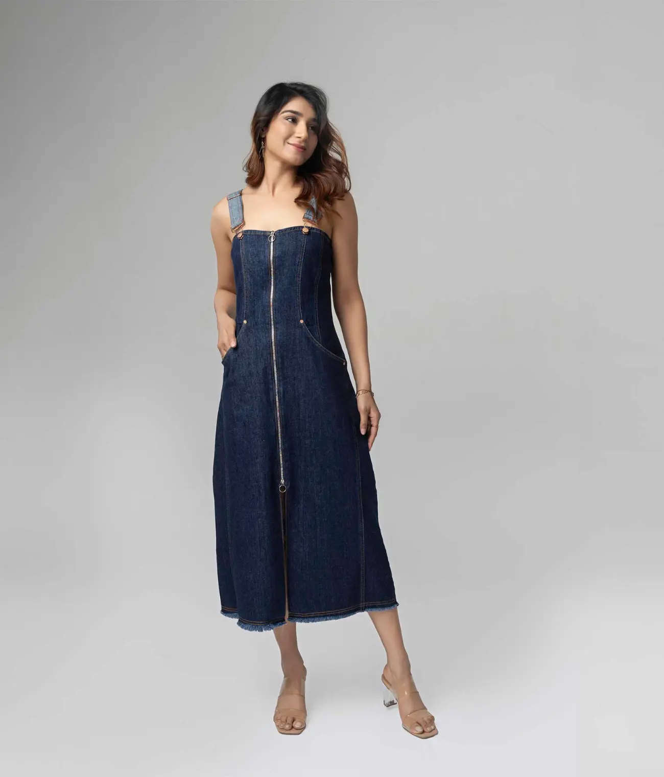 Denim Reims Long Western Wear