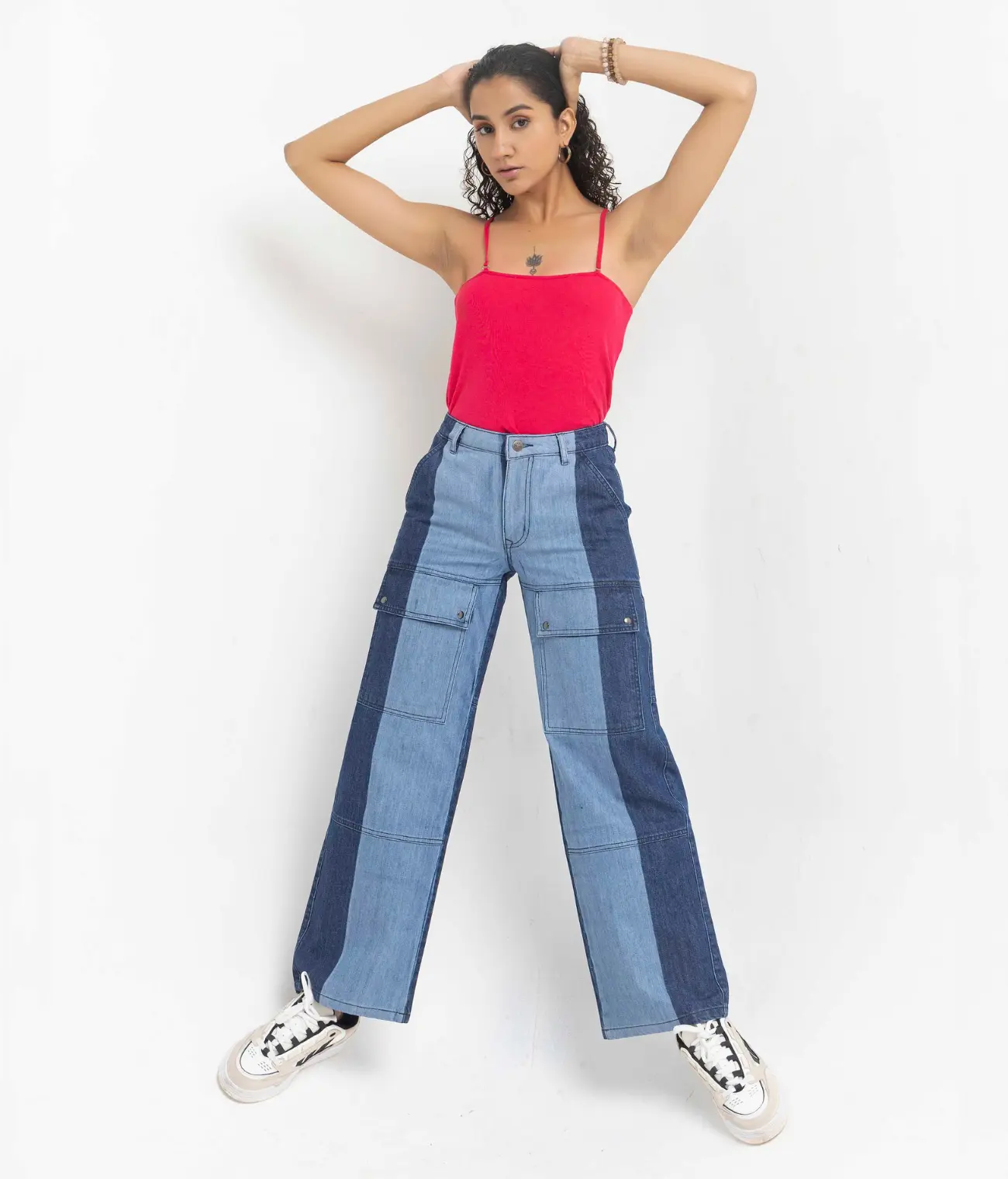 Cargo Jeans With Lazer