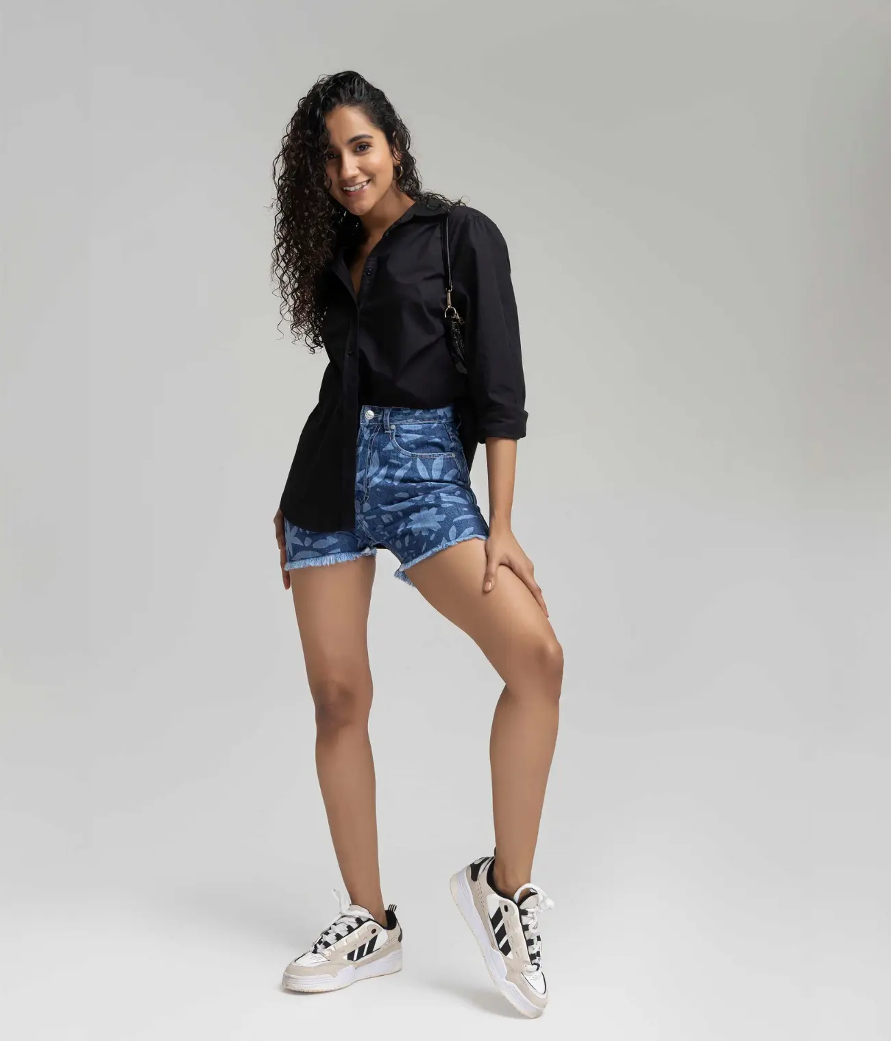 Lazer Printed Short