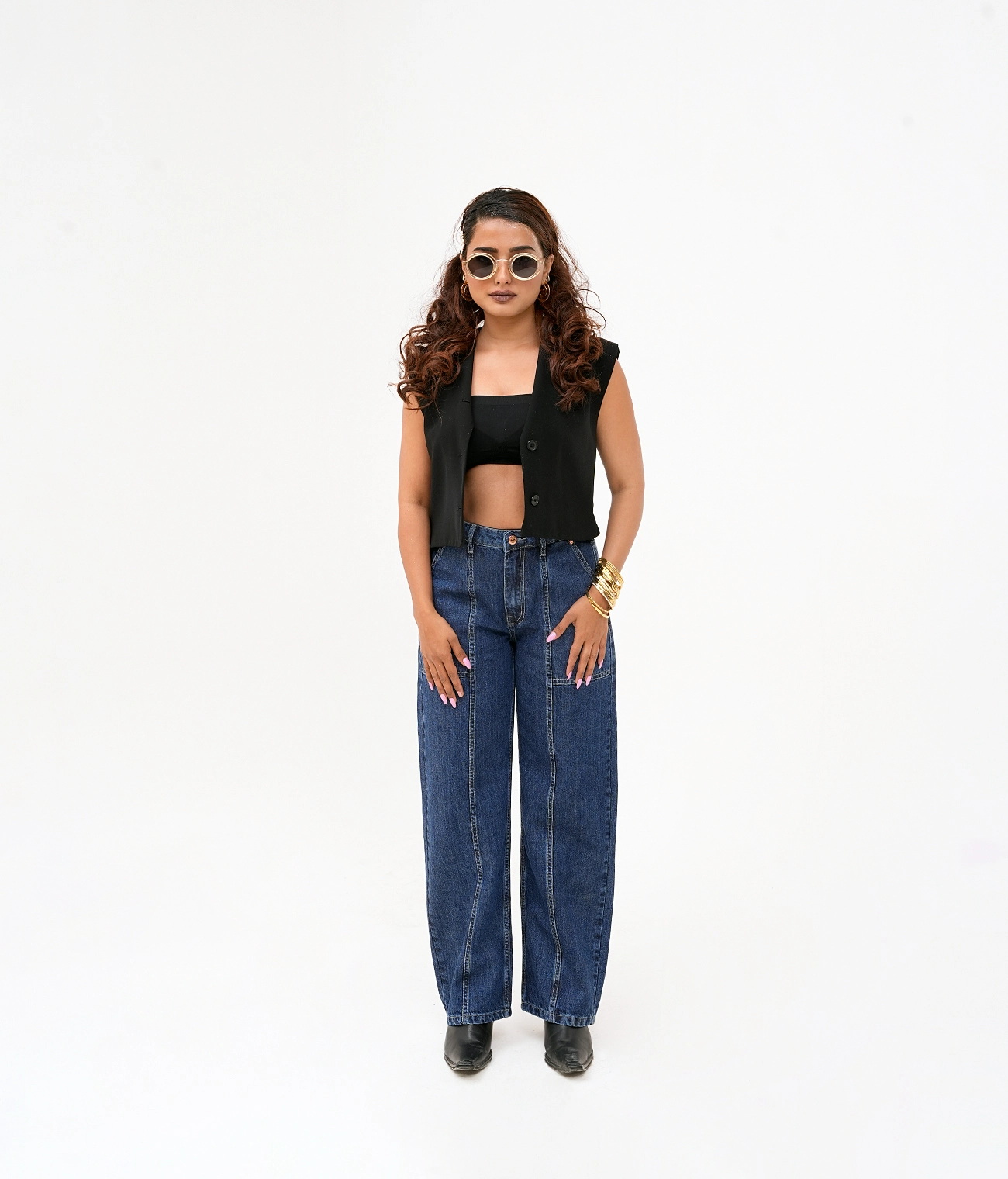 Women Tapper Leg Jeans